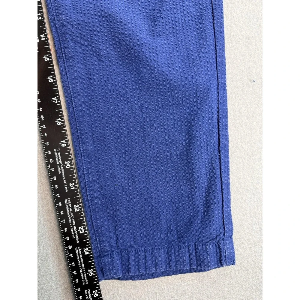 Banana Republic Pants Mens 32x30 Blue Athletic Fit Textured Chino Casual